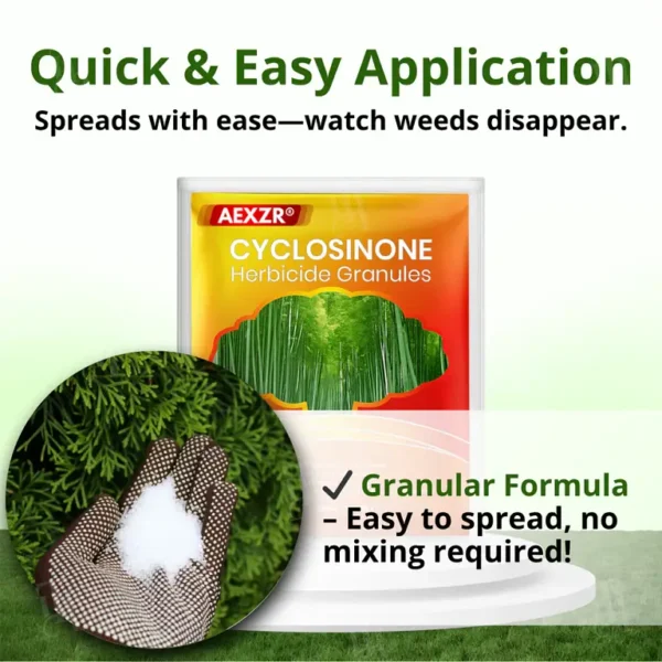 AEXZR® Cyclosinone Herbicide Granules