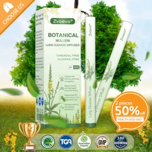 Zvoevo® Botanical Mullein Lung Cleanse Diffuser